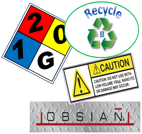 labels weatherproof durable outdoor