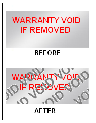 Void Label 1